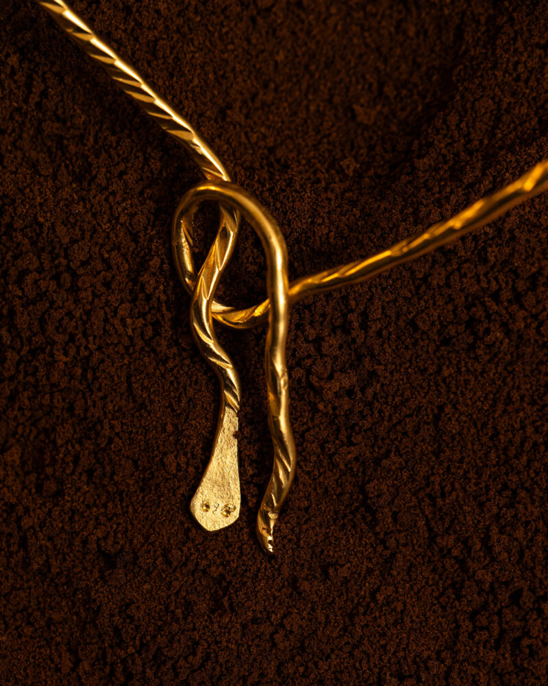 collana Serpe della collezione Marte Design di Marte Gioielli