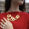 collana Titania e anello Calipso della collezione Pazzià di Marte Gioielli
