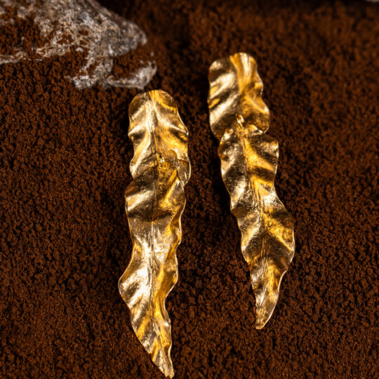 orecchini Calipso slim della collezione Pazzià di Marte Gioielli