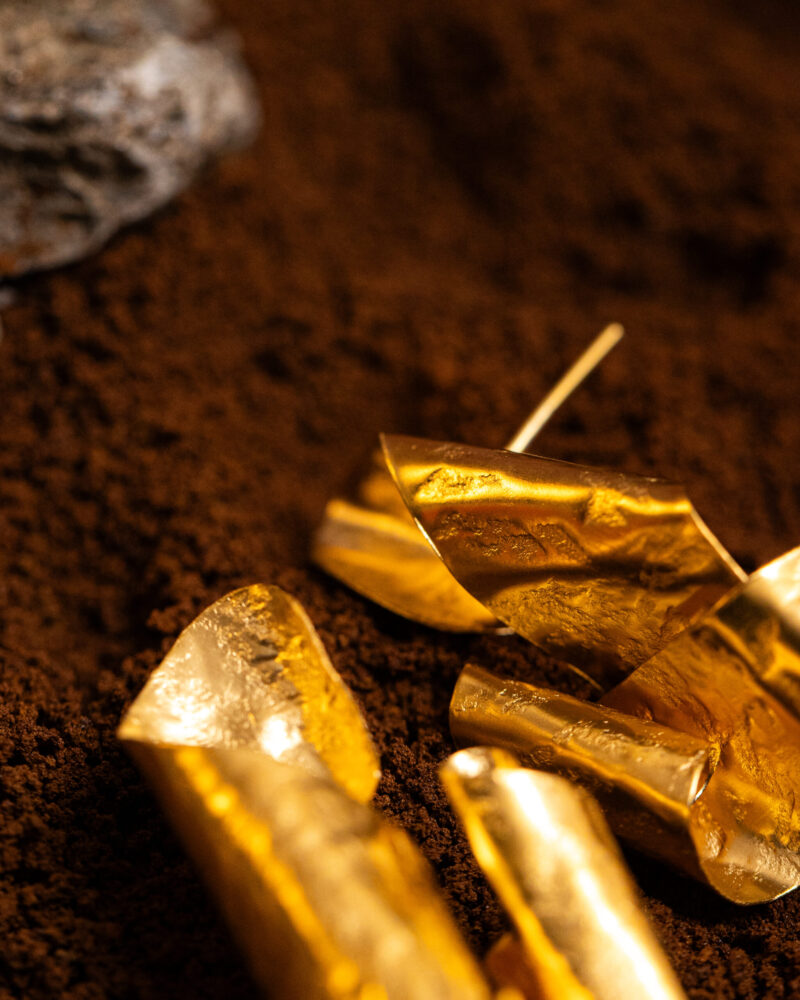 orecchini Poseidonia della collezione Pazzià di Marte Gioielli