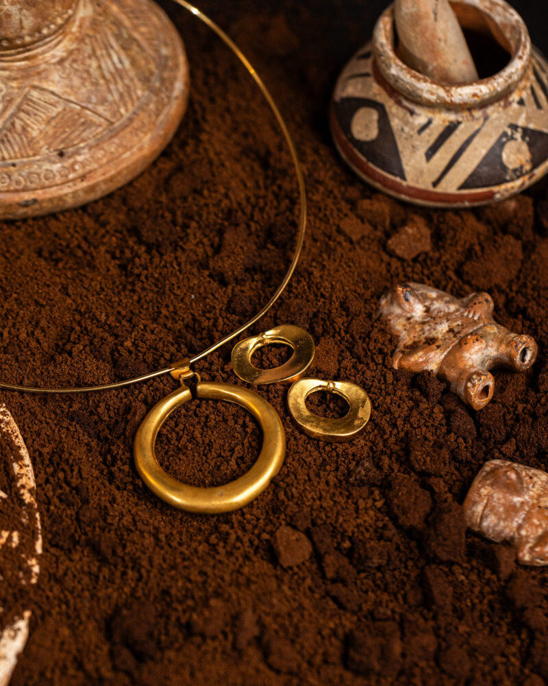 ciondolo Circulo della collezione I Precolombiani di Marte Gioielli