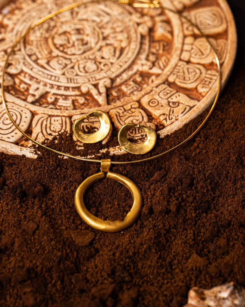 ciondolo Circulo della collezione I Precolombiani di Marte Gioielli