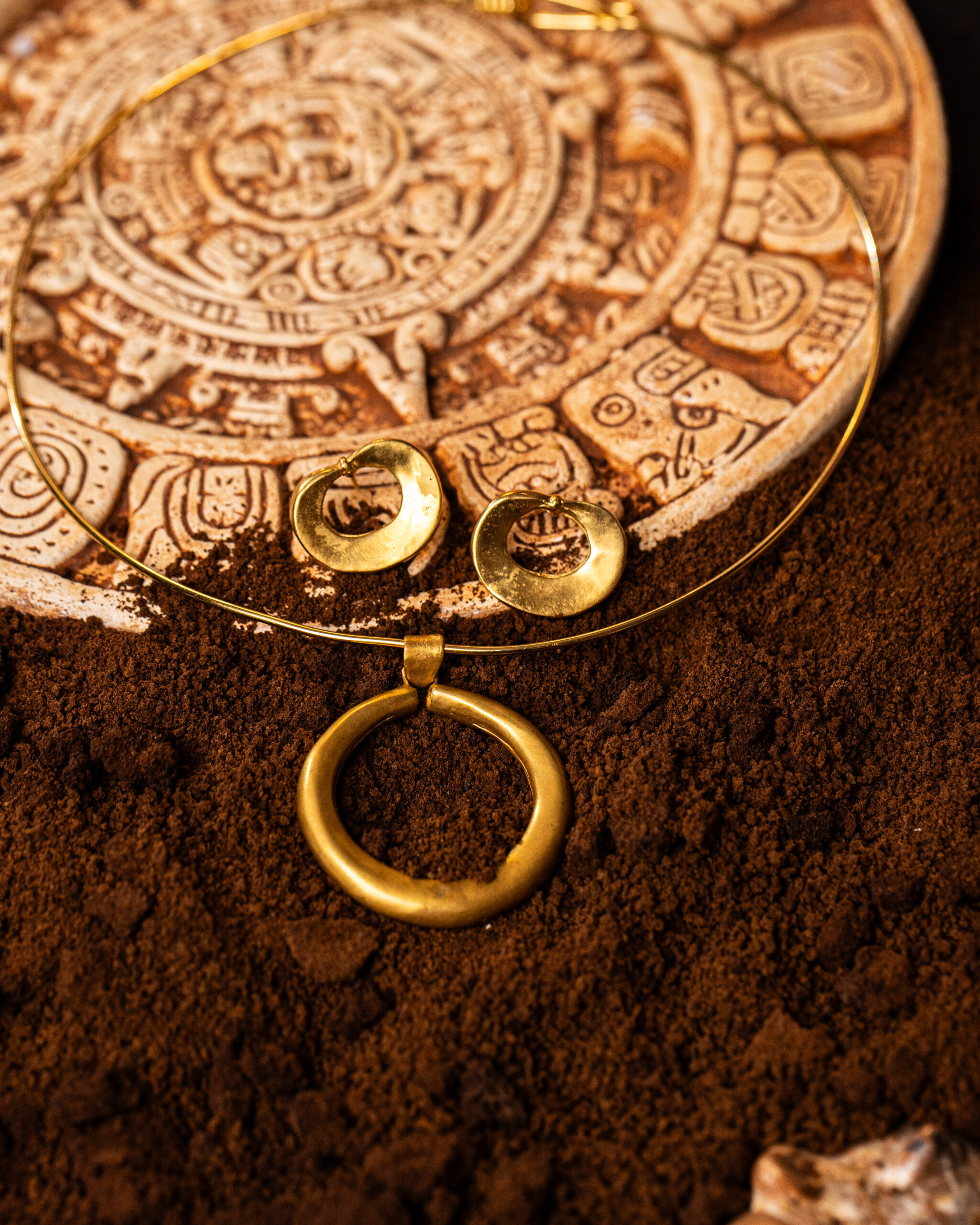 ciondolo Circulo della collezione I Precolombiani di Marte Gioielli