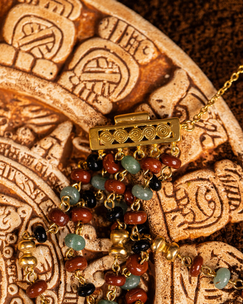 collana Pesci della collezione I Precolombiani di Marte Gioielli