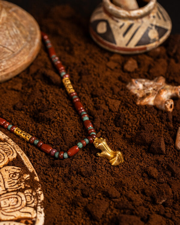 Collana Rana della collezione I Precolombiani di Marte Gioielli