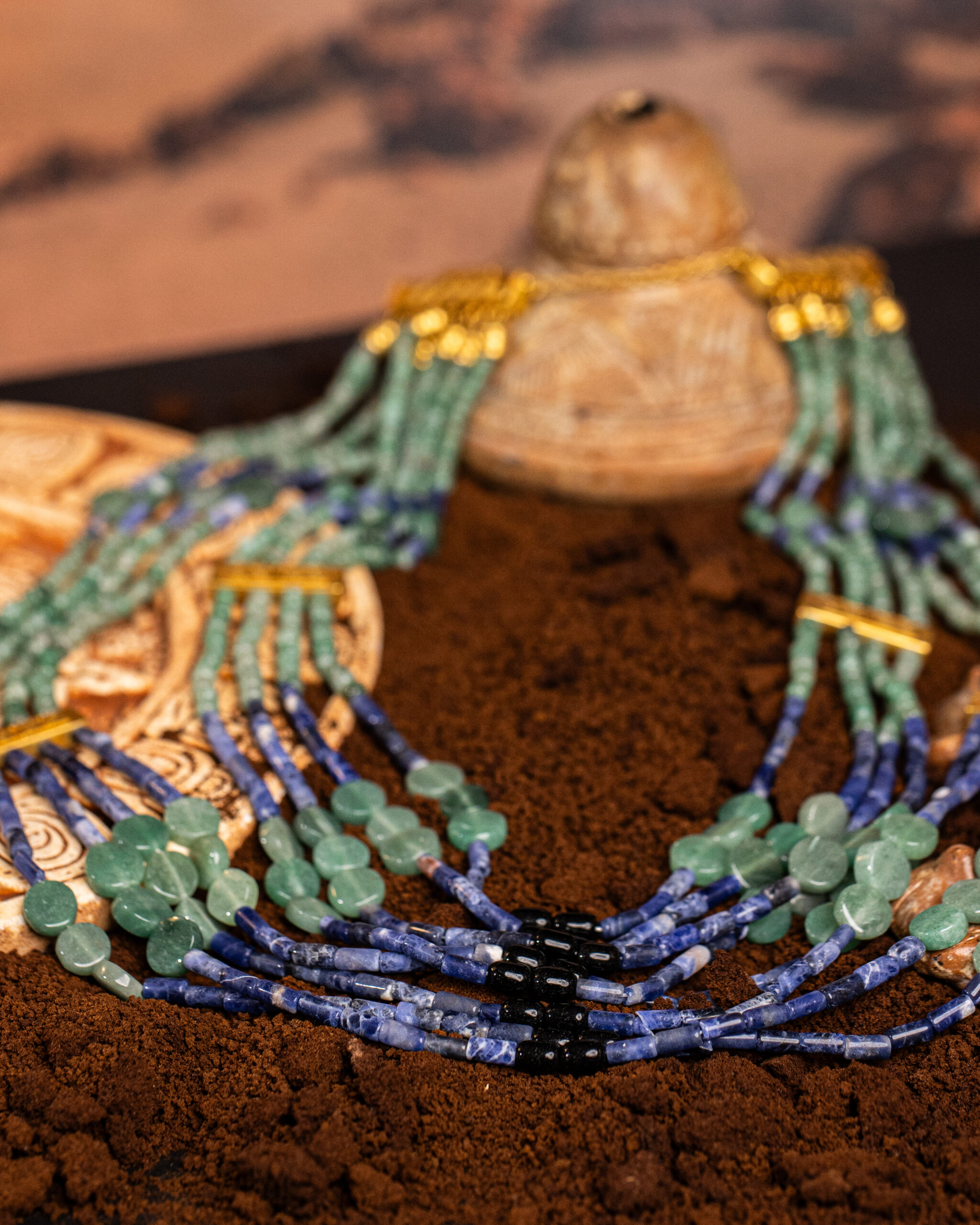 collana della Suerte della collezione I Precolombiani di Marte Gioielli