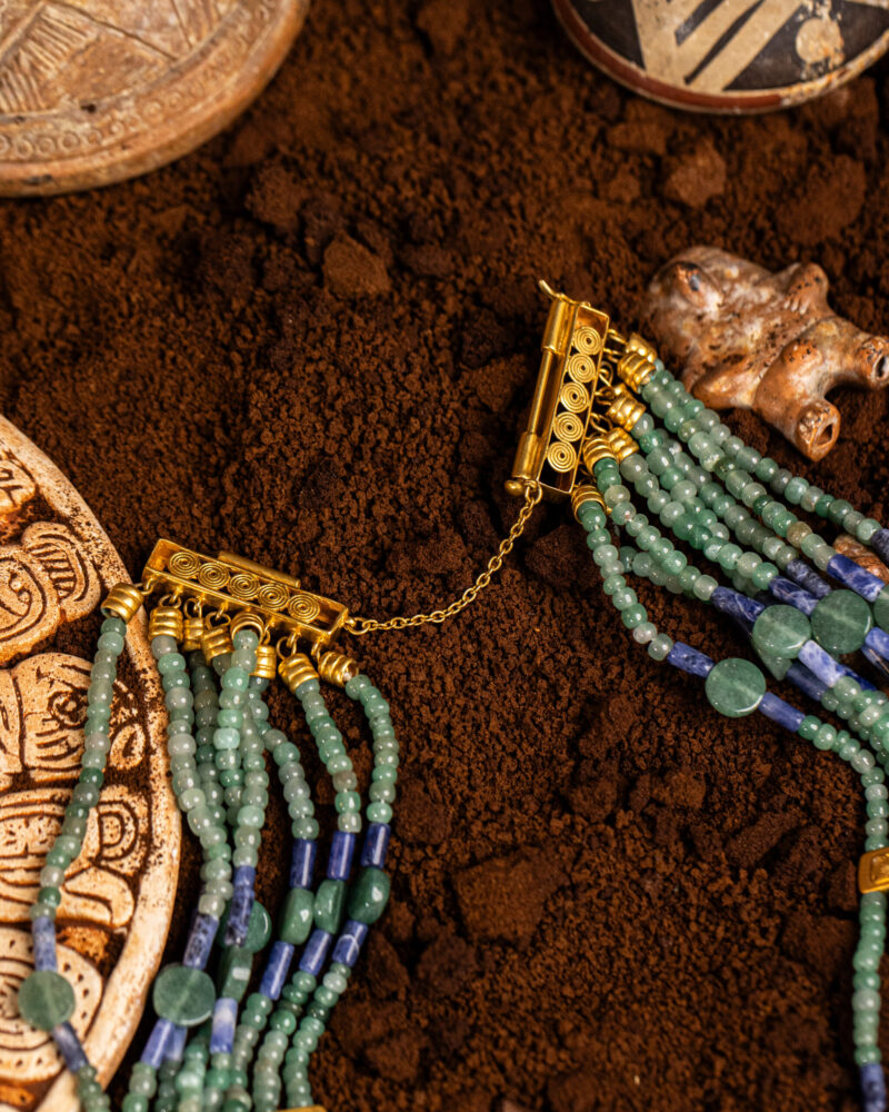 collana della Suerte della collezione I Precolombiani di Marte Gioielli