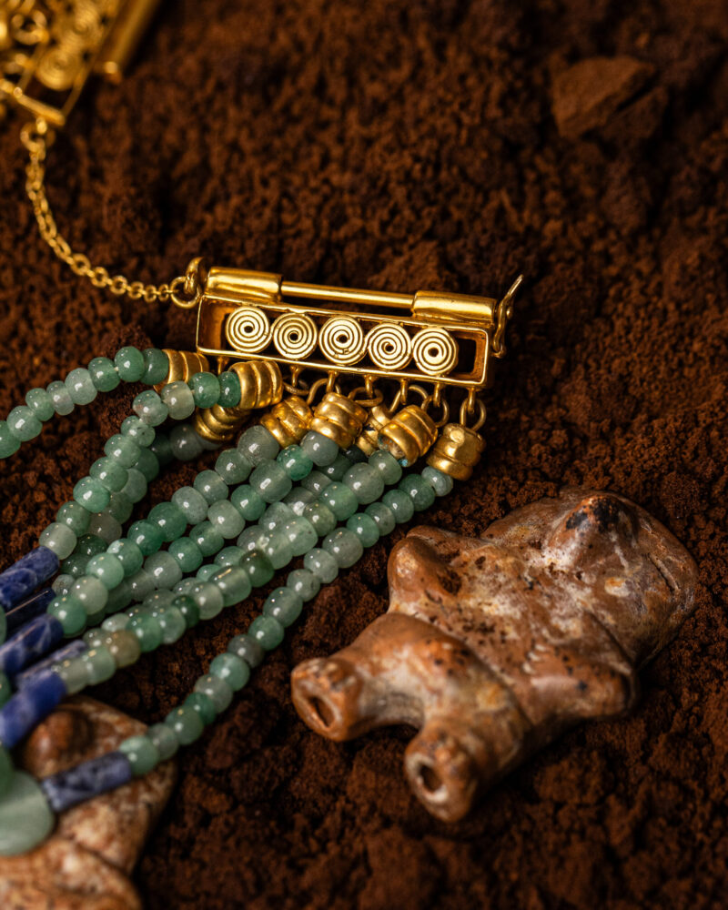 collana della Suerte della collezione I Precolombiani di Marte Gioielli