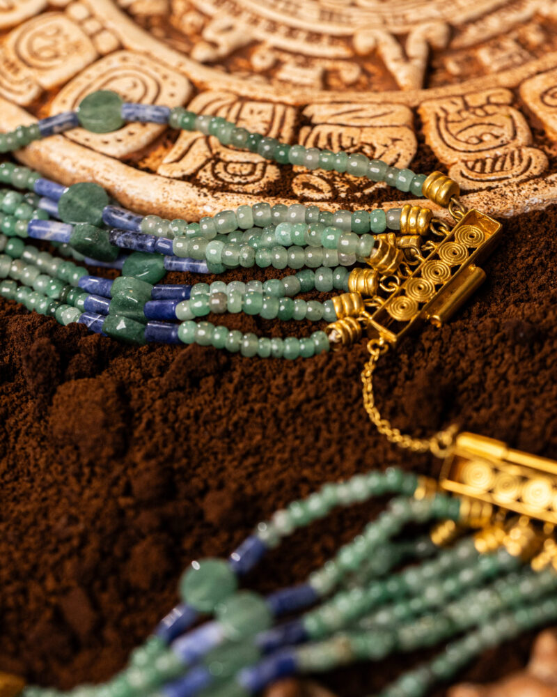 collana della Suerte della collezione I Precolombiani di Marte Gioielli