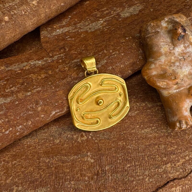 ciondolo Rito del Vento della collezione I Precolombiani di Marte Gioielli