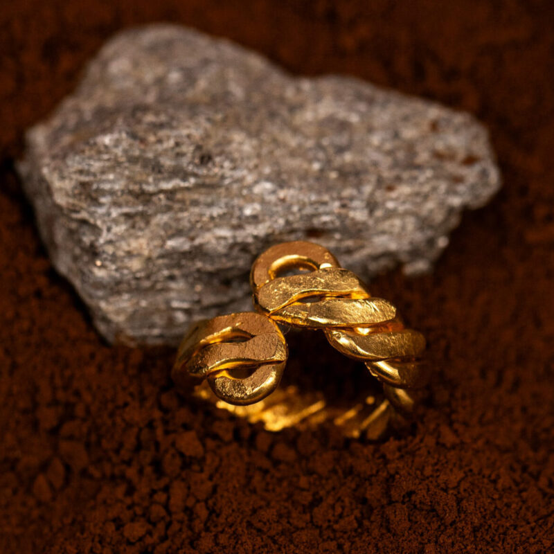 anello Canestro slim della collezione Design di Marte Gioielli