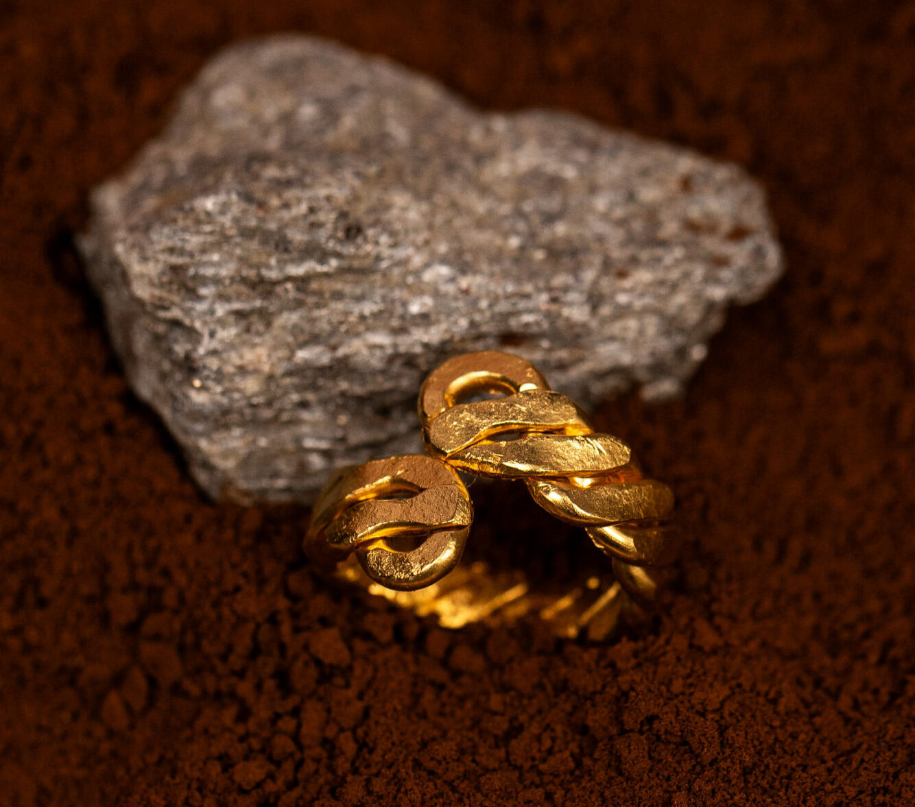 anello Canestro slim della collezione Design di Marte Gioielli