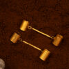 orecchini Double Tubeth della collezione Design di Marte Gioielli