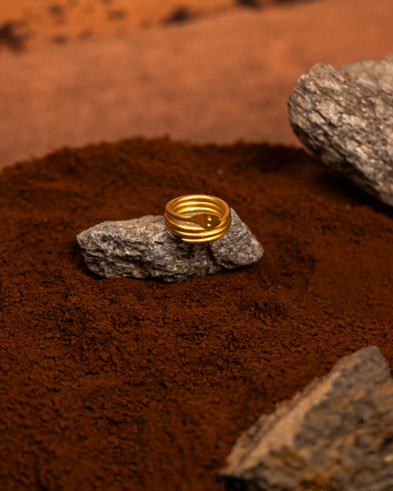 anello Serpe Dos Vueltas della collezione Design di Marte Gioielli