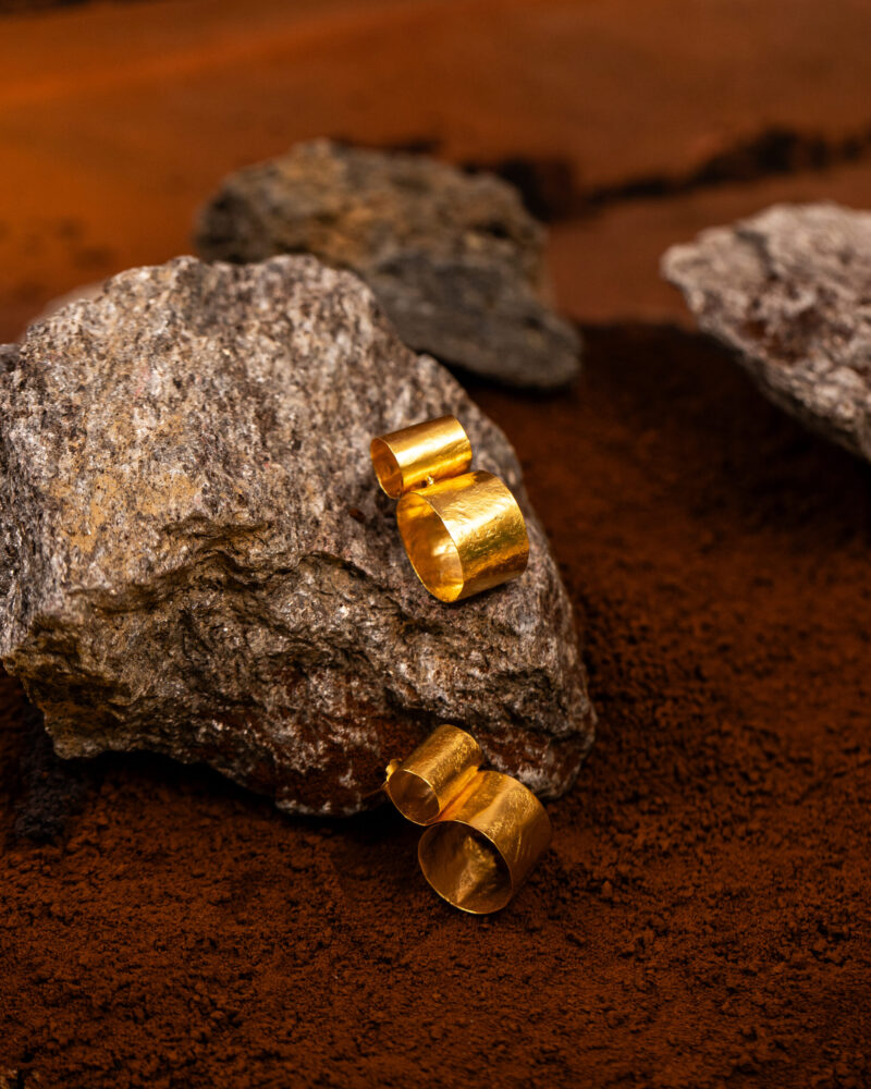 orecchini Doppio Cerchio della collezione Design di Marte Gioielli