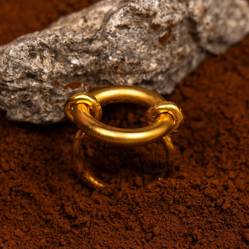 anello circle della collezione design di marte gioielli
