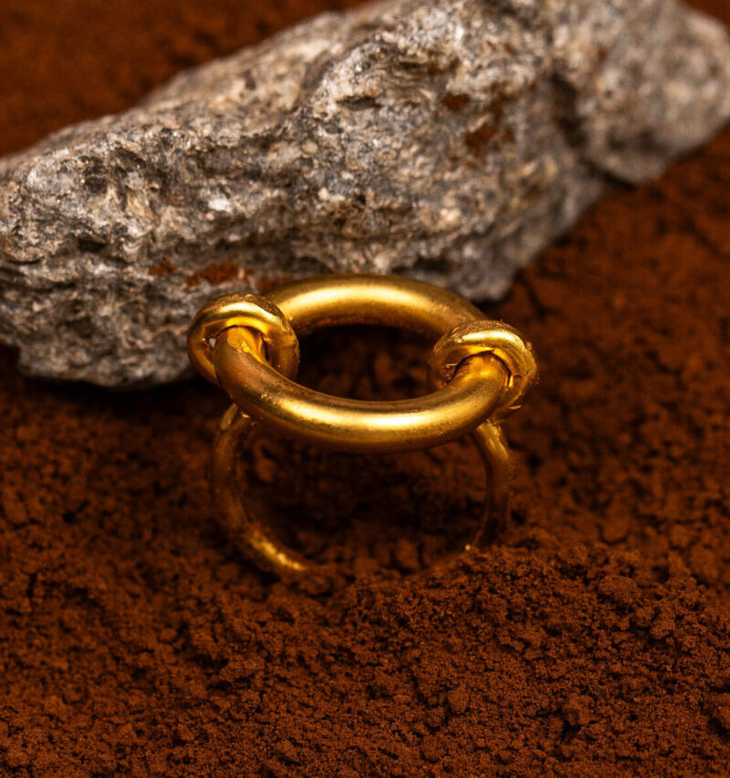 anello circle della collezione design di marte gioielli