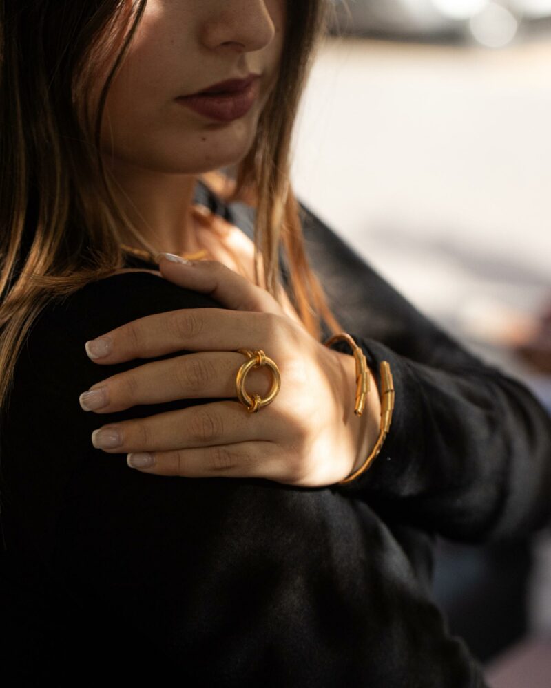 anello Circle della collezione Design di Marte Gioielli