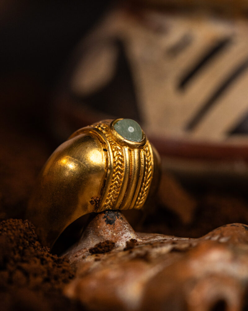 anello Cacique della collezione I Precolombiani di Marte Gioielli