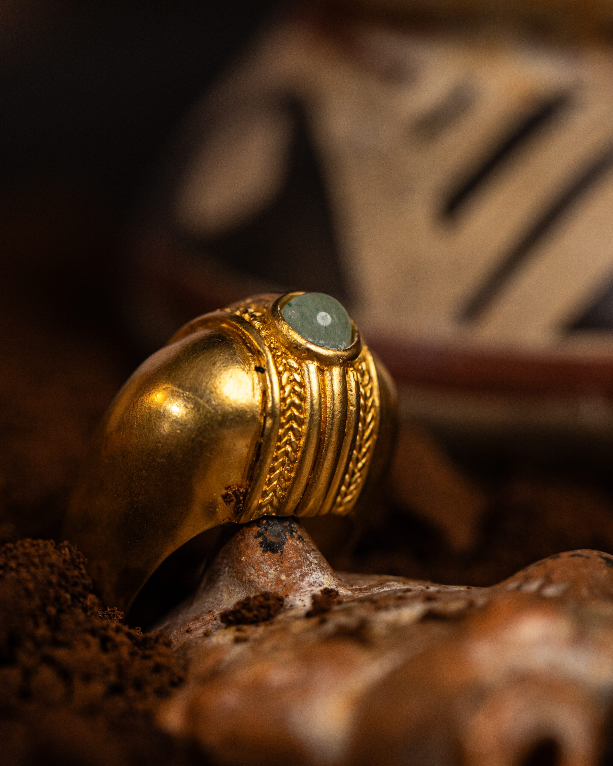 anello Cacique della collezione I Precolombiani di Marte Gioielli