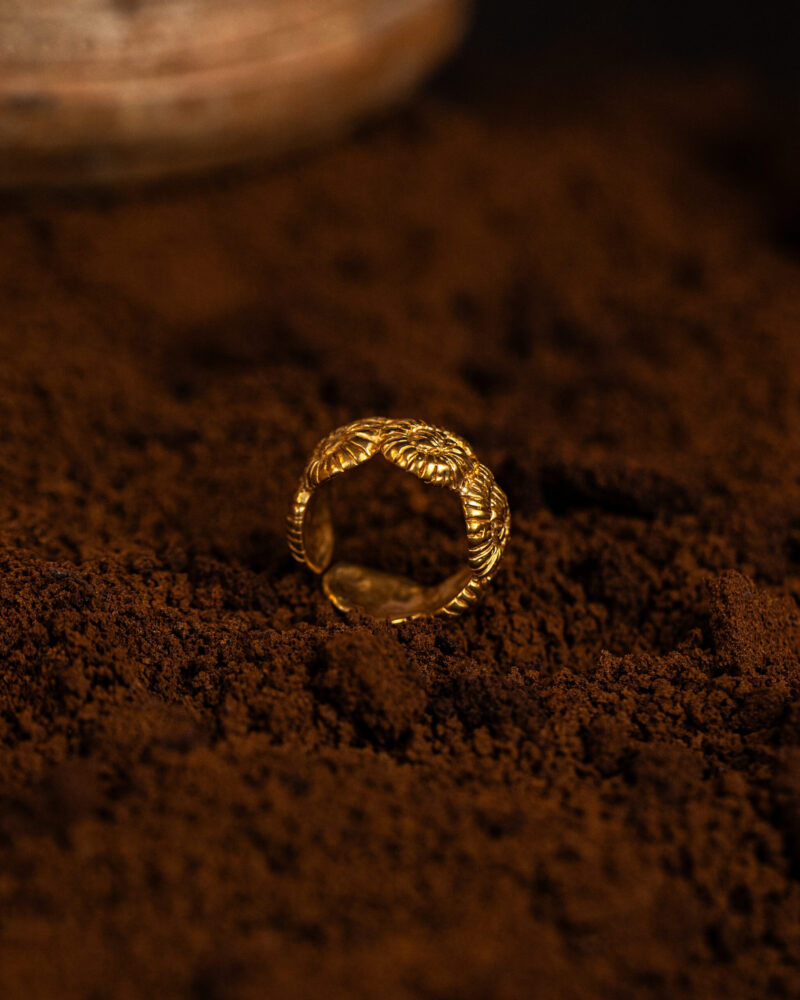anello Caracolla della collezione I Precolombiani di Marte Gioielli