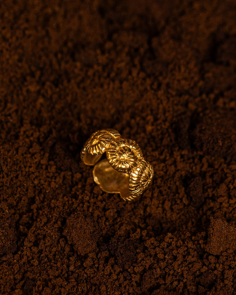 anello Caracolla della collezione I Precolombiani di Marte Gioielli