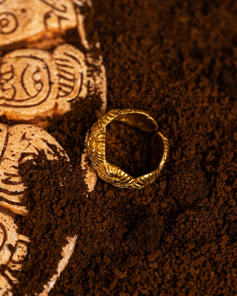 anello Caracolla della collezione I Precolombiani di Marte Gioielli