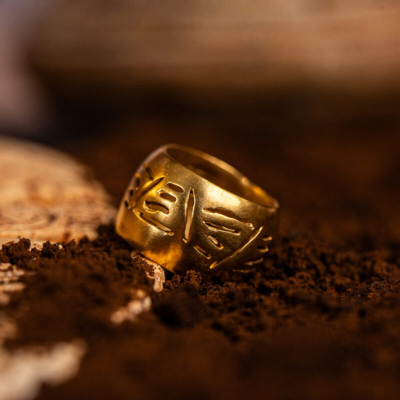 anello Scriptura Tayrona della collezione I Precolombiani di Marte Gioielli