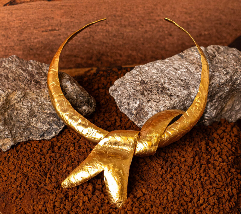 Collana Leucosia della collezione design di marte gioielli