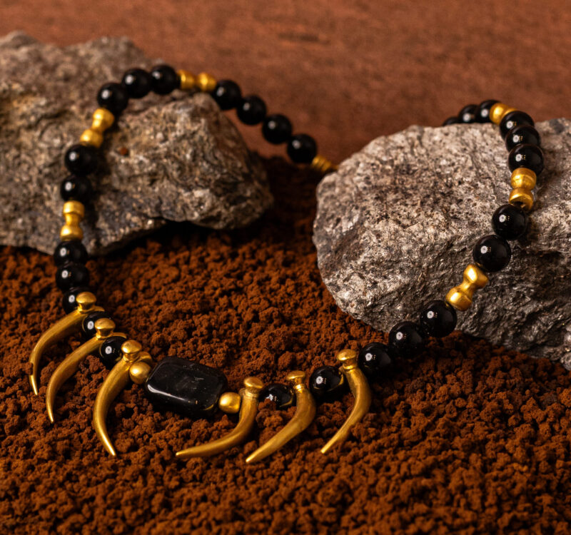 Collana Jaguar Onyx